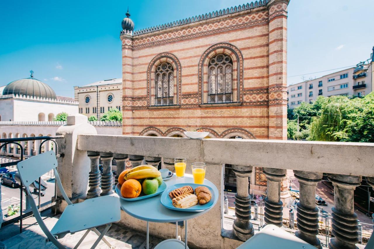 Jacuzzi Sinagoga View Leilighet Budapest Eksteriør bilde